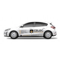 Lettrage voiture standard – texte et logo sur carrosserie | Print My Car