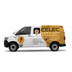 Semi-covering moyenne camionnette – covering partiel | Print My Car
