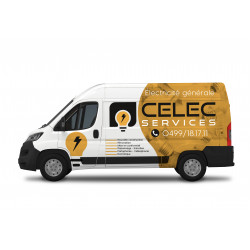 Semi-covering grande camionnette – covering partiel | Print My Car