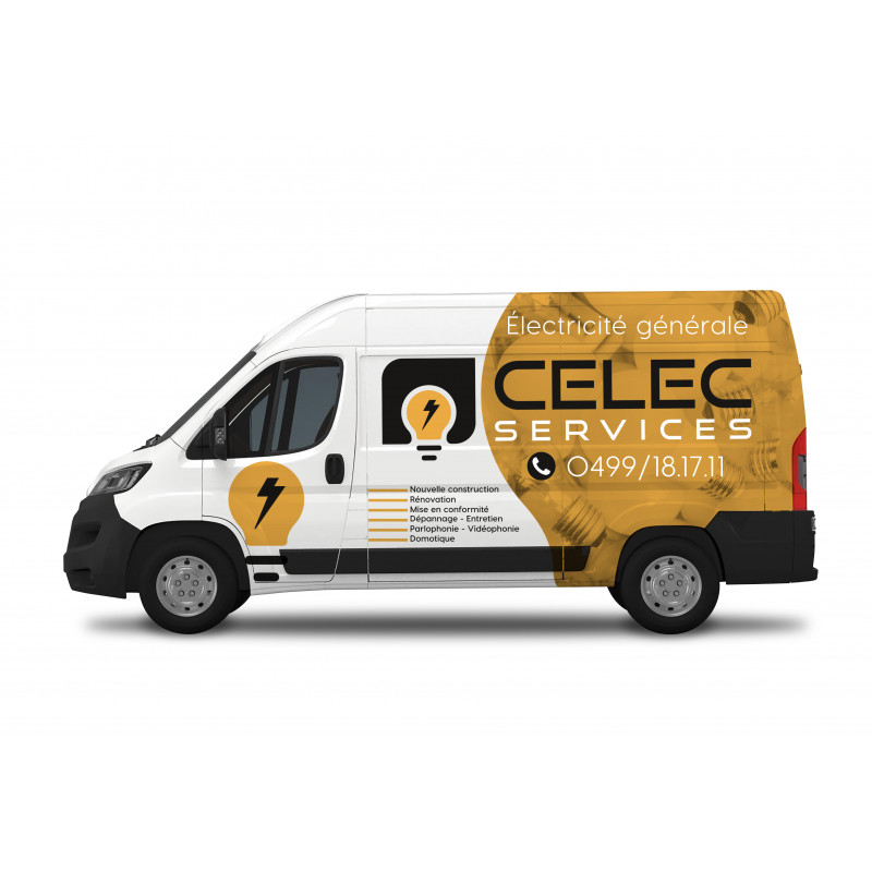 Semi-covering grande camionnette – covering partiel | Print My Car